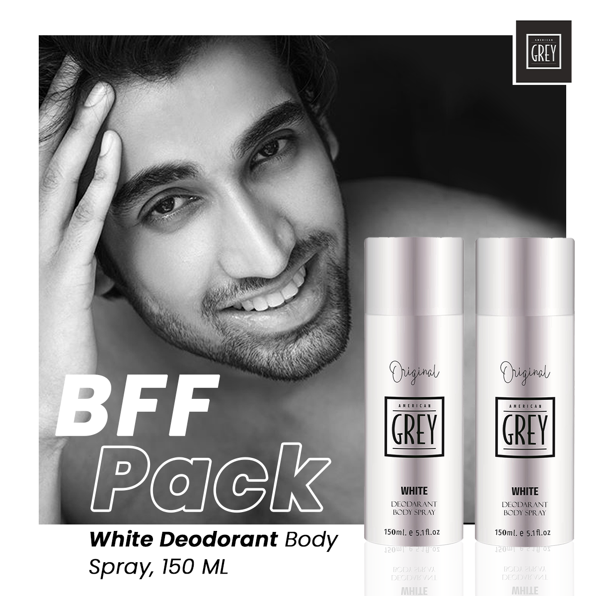 BFF Pack white deo